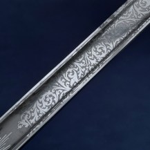 British WW1 Infantry Officers Sword of Captain Charles Roydon Brown MC MID, Essex Regt, KIA France 1917 31